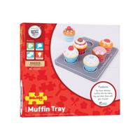 Bigjigs houten muffinset - thumbnail