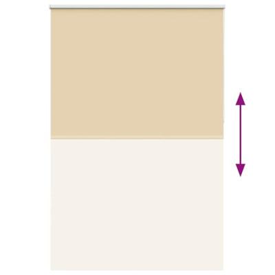 Rolgordijn verduisterend 155x230 cm stofbreedte 151,6 cm beige