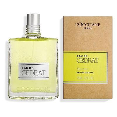 L&apos;Occitane Homme Cedrat Eau de toilette Spray 75ml Heren