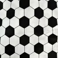 Voetbal Dekbedovertrek veld - Eenpersoons - 140 x 200 cm - Groen - thumbnail