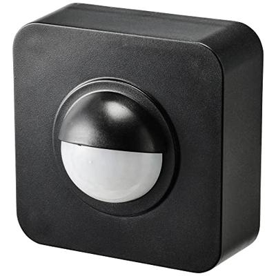 Sygonix SY-5046552 PIR-bewegingsmelder Opbouw (op muur) 120 ° Zwart IP65 Sygonix SY-5046552 PIR-bewegingsmelder Opbouw (op muur) 120 ° Zwart IP65