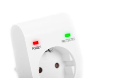 Digitus DN-95400 Overspanningsbeveiliging 1 AC-uitgang(en) 230 V Wit