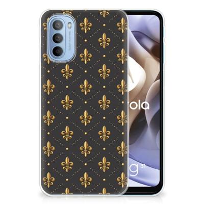 Motorola Moto G31 | G41 | TPU bumper | Franse Lelie