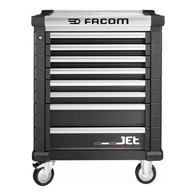 Facom JET.8NM3A | Gereedschapswagen | 8 laden | M3 | zwart - JET.8NM3A