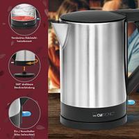 Clatronic WKS 3692 schwarz Waterkoker Aantal/Volume: 1.5 l RVS, Zwart - thumbnail