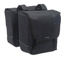Newlooxs Nova double - zwarte dubbele fietstas voor elektrische fietsen - waterafstotend - 32l - thumbnail