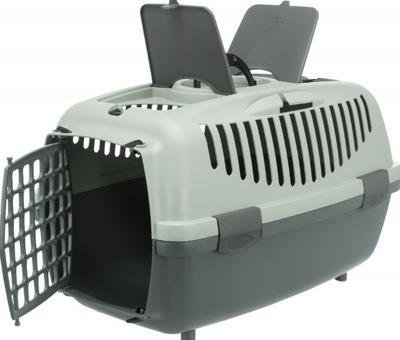 TRIXIE BE ECO VERVOERSBOX CAPRI ANTRACIET / GRIJS-GROEN 55X37X34 CM TRIXIE BE ECO VERVOERSBOX CAPRI ANTRACIET / GRIJS-GROEN 55X37X34 CM