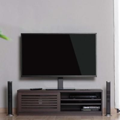 Nedis TVSM2040BK Vaste Tv-bureaustandaard 37-70 " Maximaal Schermgewicht: 40 Kg Aanpasbare Vooraf Ingestelde Hoogtes Gehard Glas / Staal Zwart - thumbnail