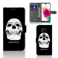 Telefoonhoesje met Naam Motorola Moto G7 | G7 Plus Skull Eyes - thumbnail