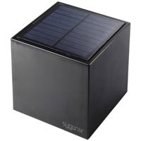Sygonix SY-5499356 Wandlamp op zonne-energie SMD LED 0.9 W Zwart - thumbnail