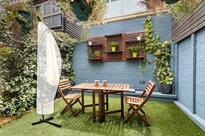 Kinzo Garden Parasolhoes 265x70cm voor Hangparasol Polyester