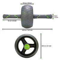 Tunturi AB roller- Buikspiertrainer - Trainingswiel - thumbnail