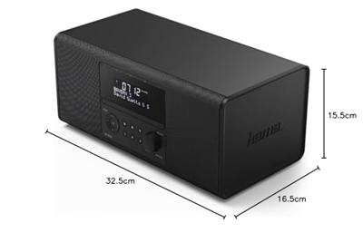Hama Digitale Radio DR1550CBT FM/DAB/DAB+/CD/Bluetooth