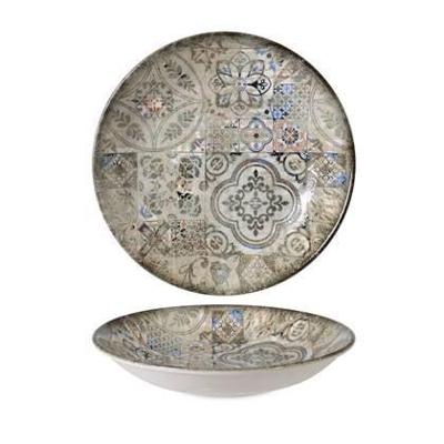 Rinart Diep bord - Miriana - Porselein - 25 cm (1200cc) - set van 6 Rinart Diep bord - Miriana - Porselein - 25 cm (1200cc) - set van 6