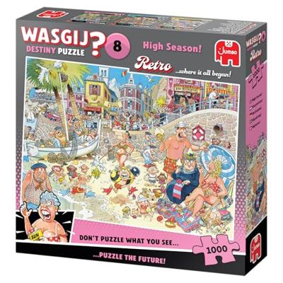 Jumbo Wasgij retro destiny 8 legpuzzel - hoogseizoen!, 1000st.