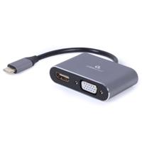 Cablexpert Gmb Adapter Usb-c->hdmi En Vga - thumbnail