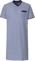Heren nachthemd grafisch patroon - thumbnail