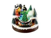 LIVARNO home Kerstdorp figuur met LED (Trein) - thumbnail