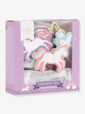 Eenhoorns voor bad met net A Little Lovely Company meerkleurig