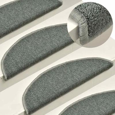 Trapmatten 30 st 56x17x3 cm donkergroen halfrond