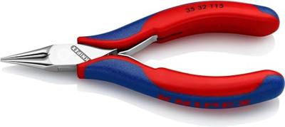 Knipex Elektronica-grijptang | Meer-componentengrepen | Lengte 115 mm | Zelfbedieningskaart/blister - 35 32 115 SB Knipex Elektronica-grijptang | Meer-componentengrepen | Lengte 115 mm | Zelfbedieningskaart/blister - 35 32 115 SB