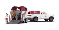 schleich HORSE CLUB mobiele dierenarts met aanhanger 42704 - thumbnail