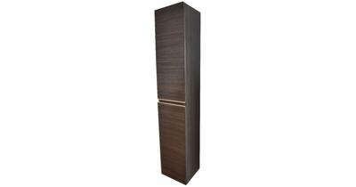Saqu Pure Hoge Kast 160x30x30 cm Houtnerf/grijs