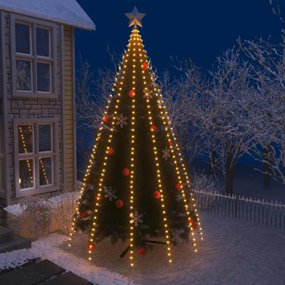 VidaXL Kerstboomverlichting met 500 led's net 500 cm