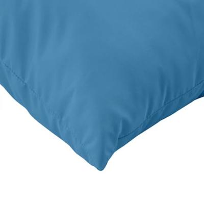 Palletkussens 3 st stof gemleerd blauw