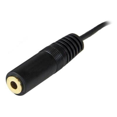 Verlengkabel Jack (3,5 mm) Startech MU12MF 3,7 m Zwart