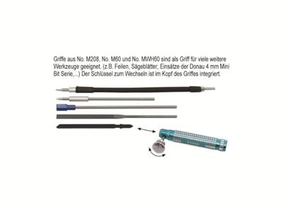 Donau Elektronik M60 Profiline Needle Files Set 7 stuks met metalen houder Lengte 160 mm 1 stuk(s)