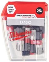 Milwaukee Accessoires shockwave gen ii tx40 25mm 25stuks - 4932430889 - thumbnail