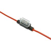 iMaXX blade fuse holder miniOTO Low Profile HLP7335 Zekeringadapter Zwart, Rood 1 stuk(s) - thumbnail