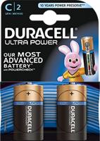 Duracell Ultra Power Alkaline C batterijen, 2 stuks - thumbnail