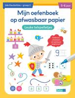 Mijn oefenboek op afwasbaar papier Leuke telspelletjes 5-6 j. - thumbnail
