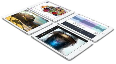 Refurbished iPad Mini 4 32 GB 4G Zilver Gebruikt