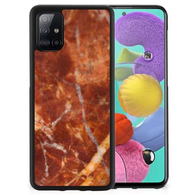 Samsung Galaxy A51 Gripcase Marmer Bruin Samsung Galaxy A51 Gripcase Marmer Bruin
