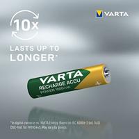 Varta RECH.AC.PowerAAA1000mAh BLI2 Oplaadbare AAA batterij (potlood) NiMH 1000 mAh 1.2 V 2 stuk(s) - thumbnail
