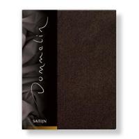 Dommelin Dommelin Hoeslaken Uni Satijn 300TC 575 Choco 160x200/30 - thumbnail