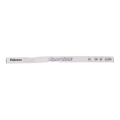 Fellowes Super Quick lamineerhoes Enhance80 ft A4, 160 micron (2 x 80 micron), pak van 100 stuks - thumbnail