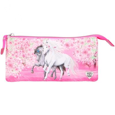 Miss Melody etui Cherry Blossom meisjes 22 cm polyester roze