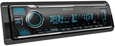 Kenwood KMMBT508DAB Autoradio enkel DIN DAB+ tuner, Aansluiting voor stuurbediening, Bluetooth handsfree Kenwood KMMBT508DAB Autoradio enkel DIN DAB+ tuner, Aansluiting voor stuurbediening, Bluetooth handsfree