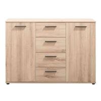 Kast Praag - eikenkleur - 85x120x35 cm - thumbnail
