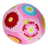 Johntoy Happy world softbal - roze - thumbnail