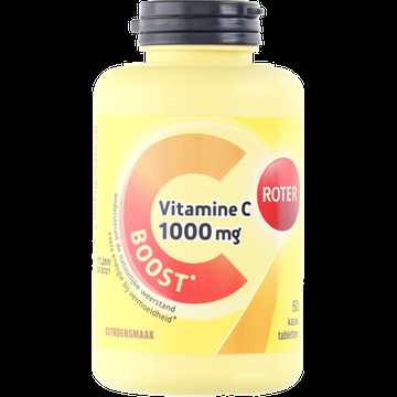 Roter Vitamine C 1000 mg Hoog Gedoseerd Citroensmaak Kauwtabletten Roter Vitamine C 1000 mg Hoog Gedoseerd Citroensmaak Kauwtabletten