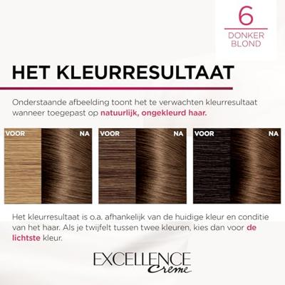 L&apos;Oréal Paris Excellence 6 Donkerblond