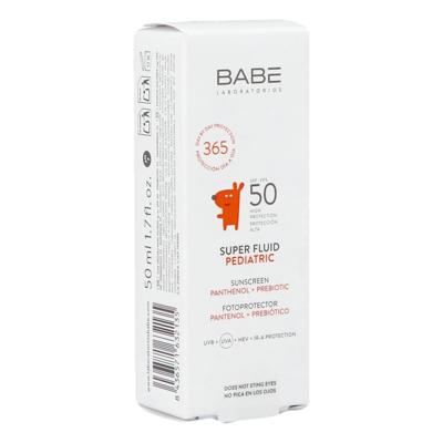 Babé Sun Pediatric Super Fluid Zonnecrème SPF50 50ml