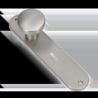 AMI Knop 169/50 Vast Langschild 200/1/7 Slg72 Irox Archi-Design - 620244 AMI Knop 169/50 Vast Langschild 200/1/7 Slg72 Irox Archi-Design - 620244