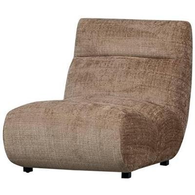 WOOOD Fauteuil 'Observe' Chenille, kleur Clay