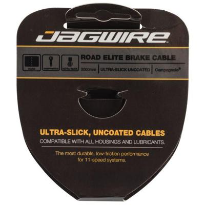 JAGWIRE Road brake cable - elite polished ultra-slick stainless - 1.5x2000mm - campagnolo
